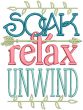 Bathroom Word Art 2 | Machine Embroidery Designs by JuJu