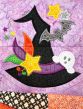 ITH Halloween Wall Hanging | Machine Embroidery Designs by JuJu