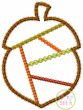 Fancy Patchwork Acorn Applique | Machine Embroidery Designs by JuJu
