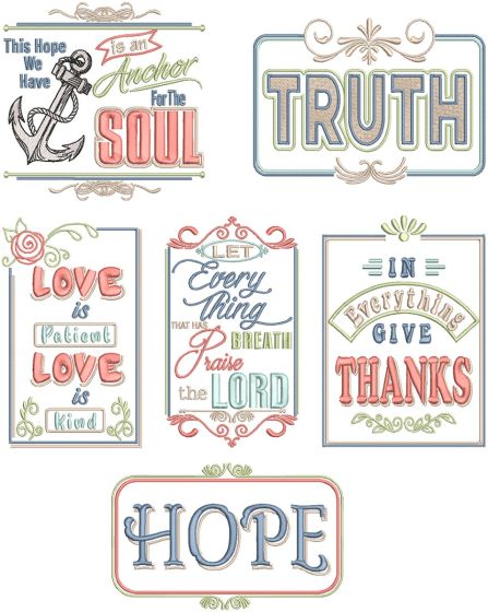 Farm Fresh Inspiration 2 | Machine Embroidery Designs by JuJu