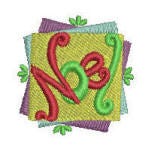 Itty Bitty Christmas Stamps Machine Embroidery Designs by JuJu