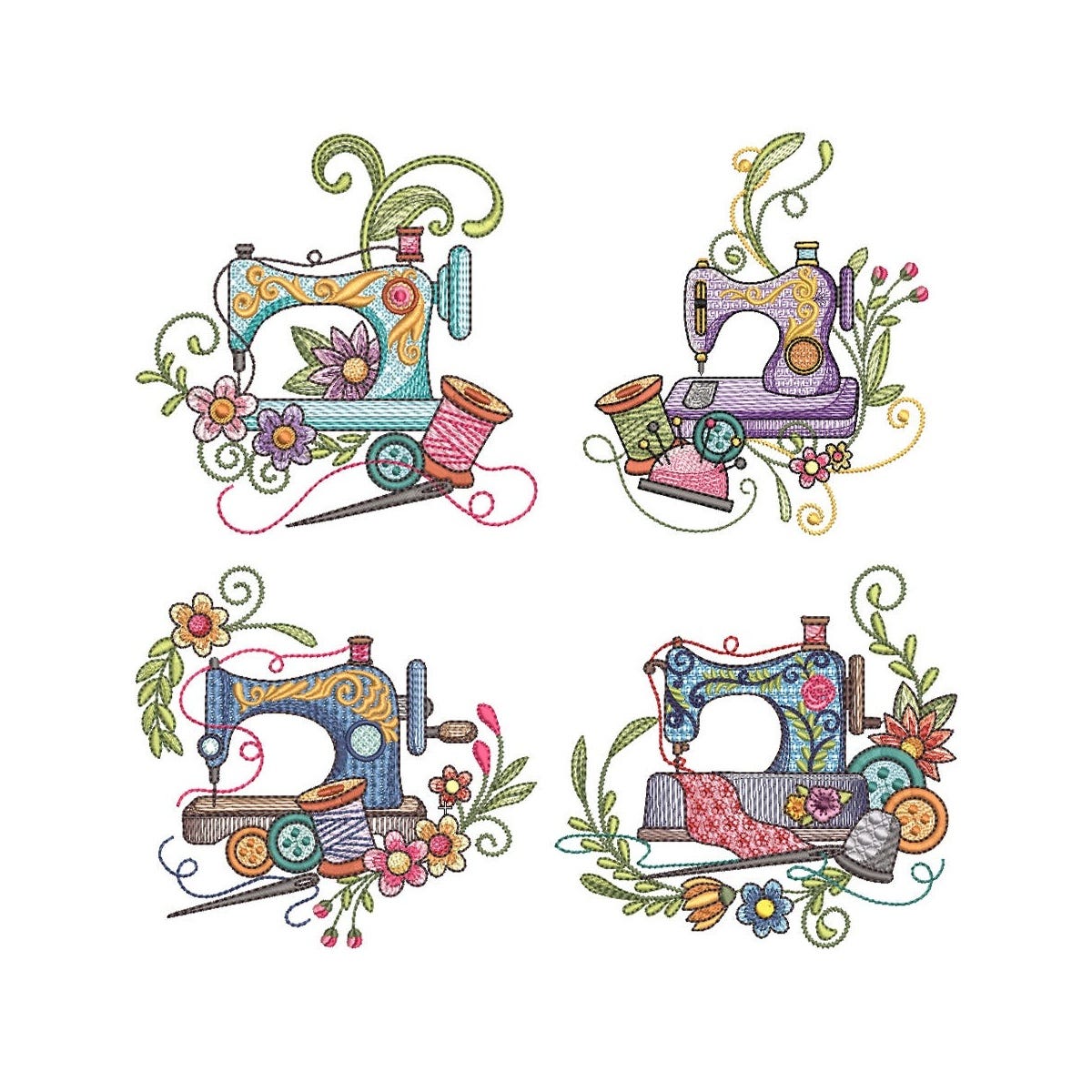 Sewing Favorites Embroidery Designs Bundle