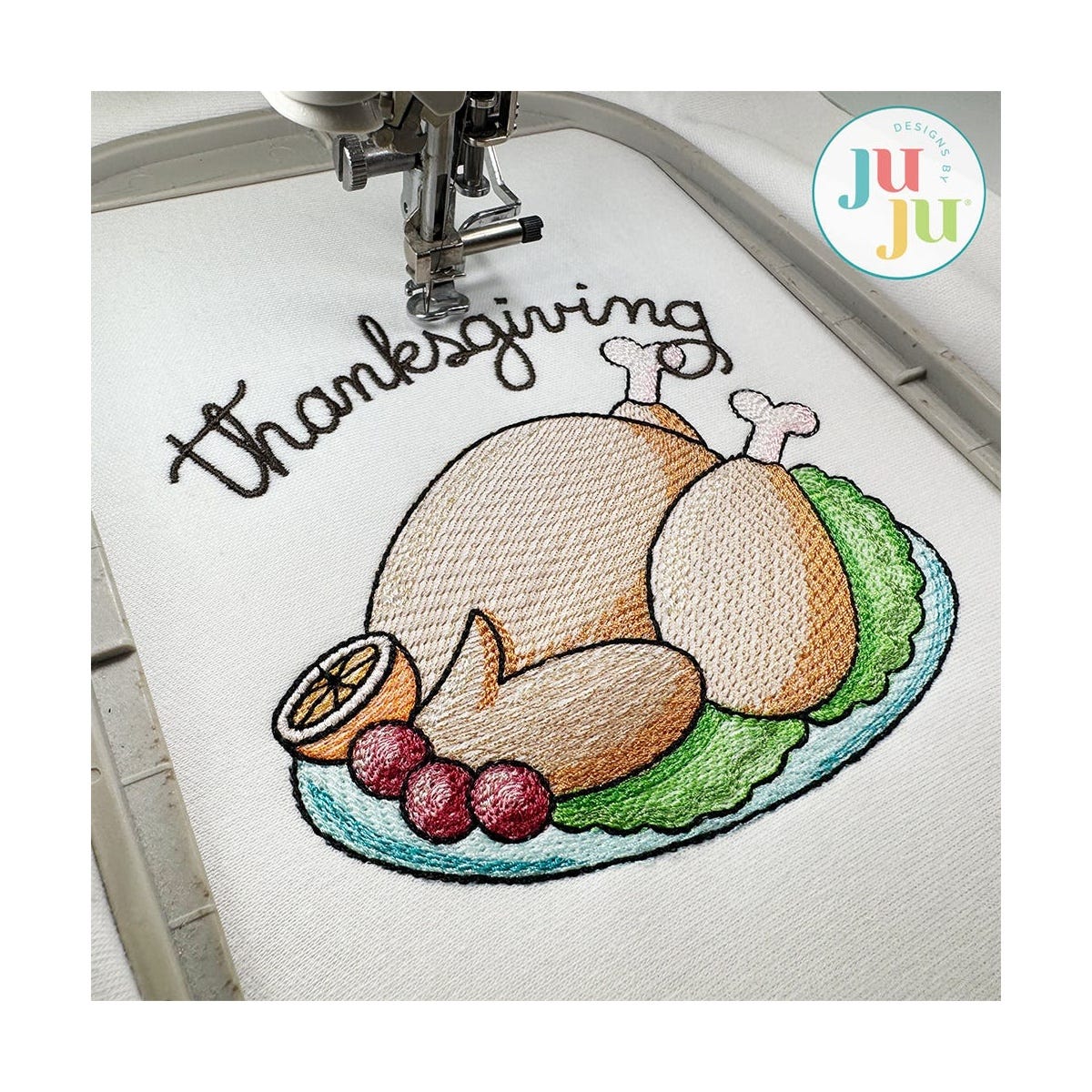 Thanksgiving Favorites Embroidery Designs Bundle
