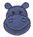 Itty Bitty Animal Faces Machine Embroidery Designs by JuJu