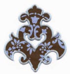 Damask Elements Applique Machine Embroidery Designs by JuJu 