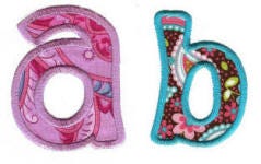 Sunshine Applique Alphabet | Machine Embroidery Designs by JuJu