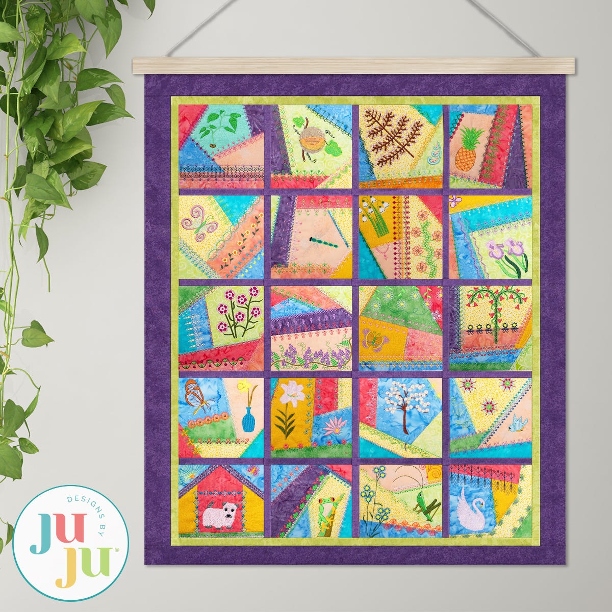 In The Hoop Crazy Patch Blocks Series 3 Bundle
