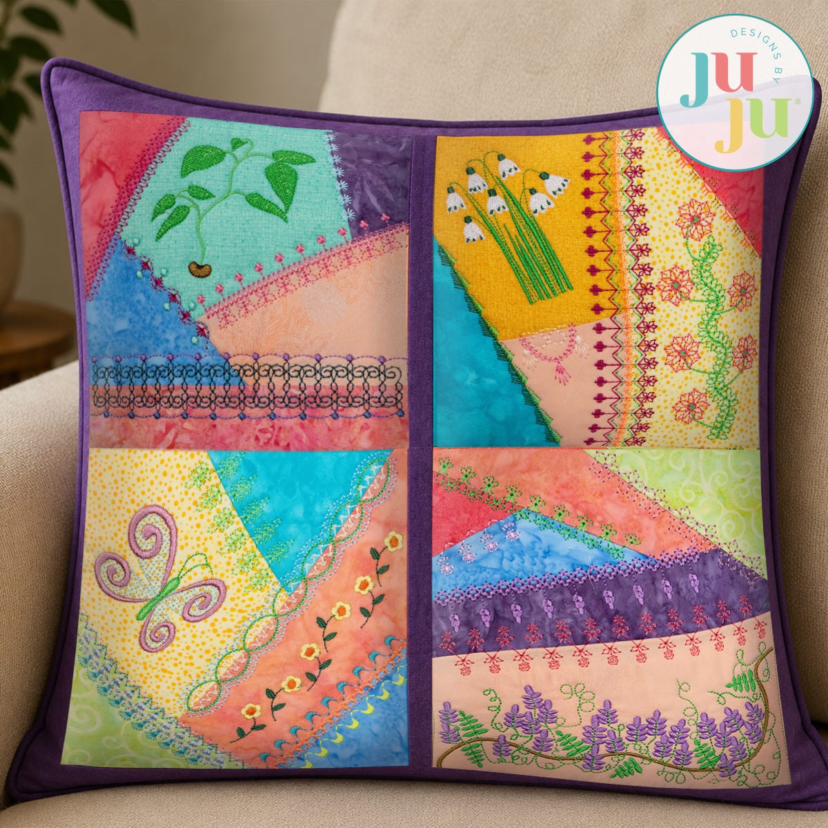 In The Hoop Crazy Patch Blocks Series 3 Bundle