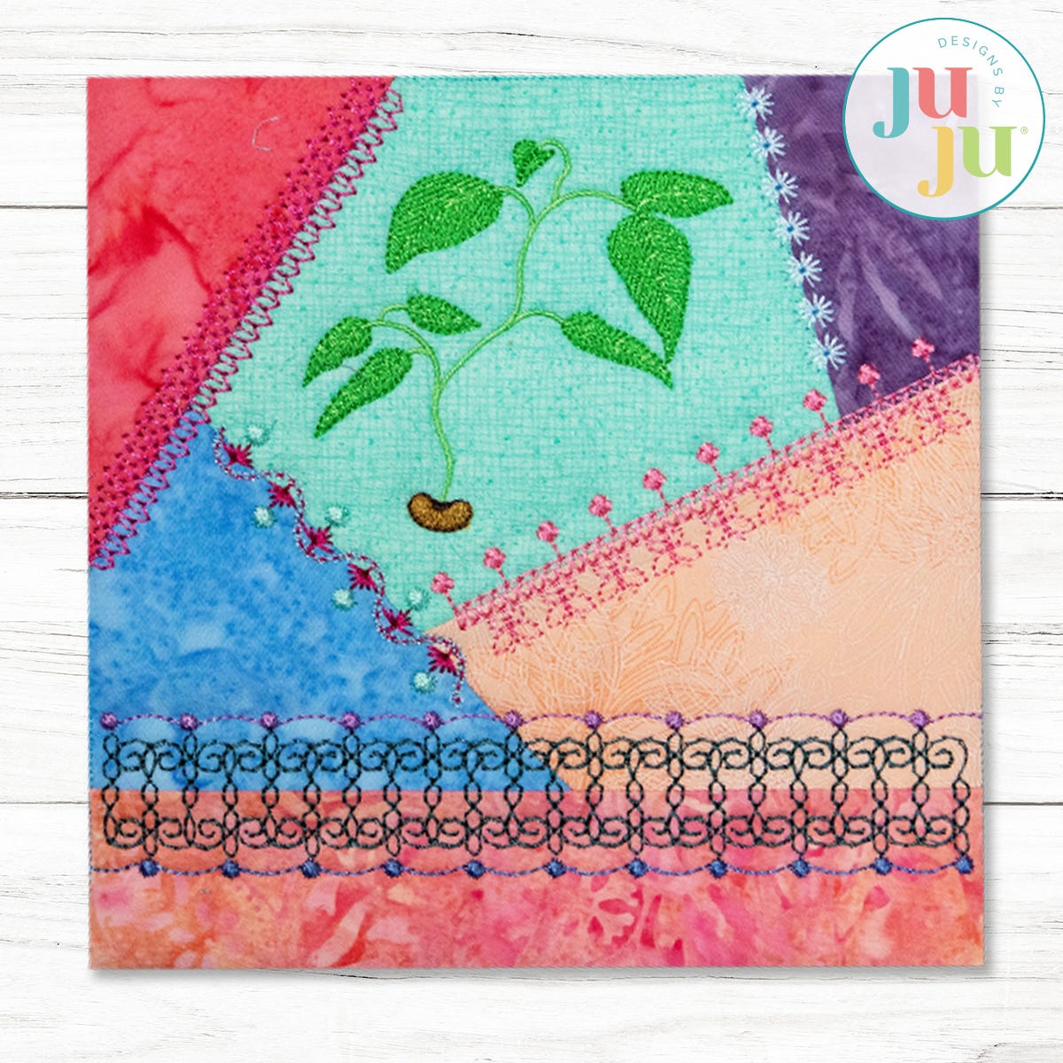 In The Hoop Crazy Patch Blocks Project Series 3 Set 1