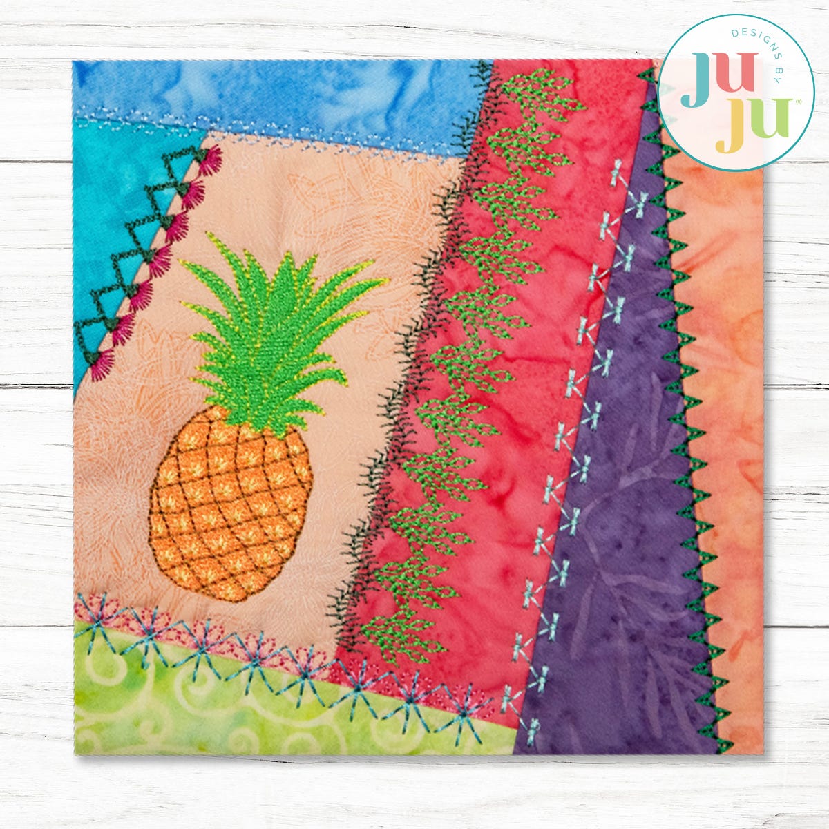 In The Hoop Crazy Patch Blocks Project Series 3 Set 1