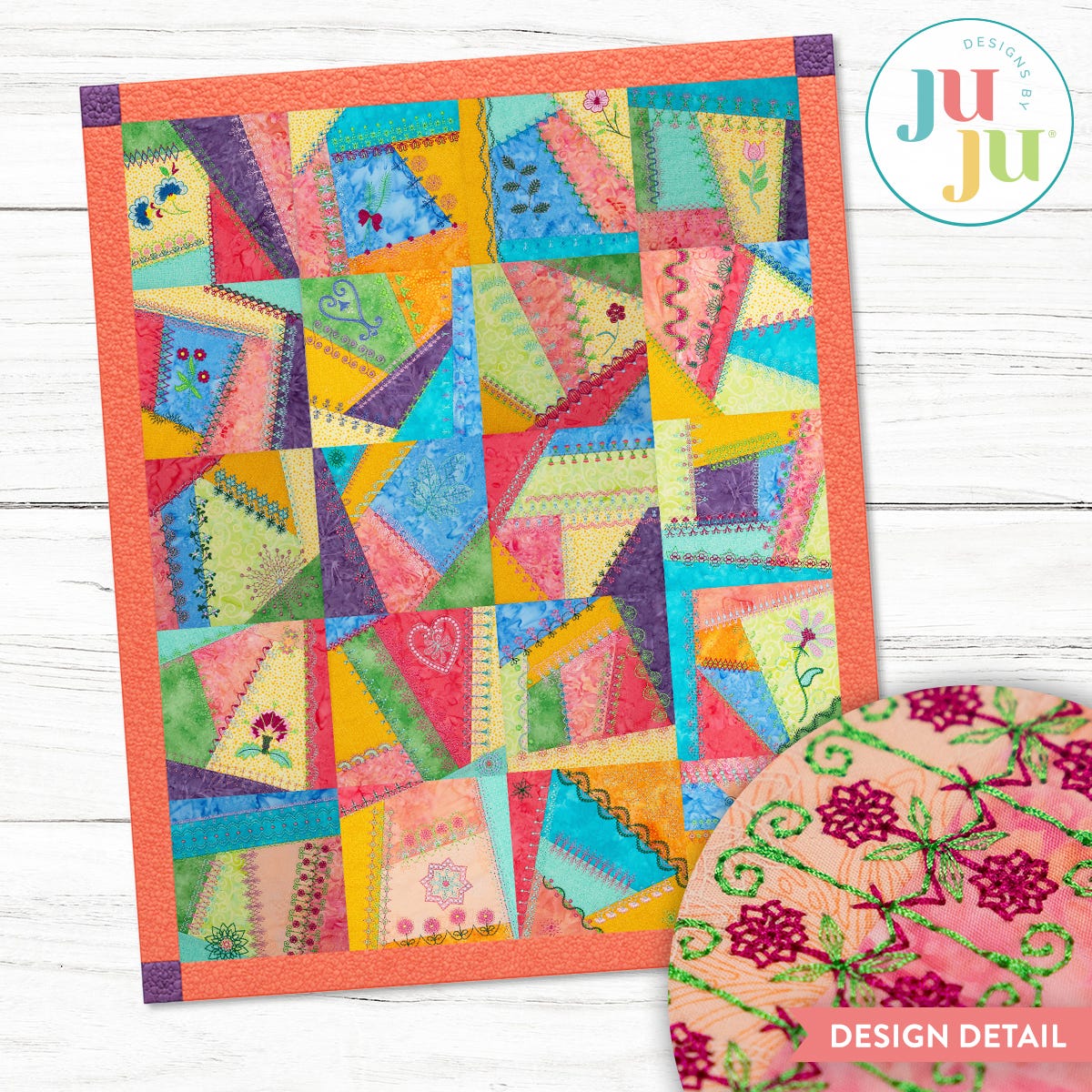 In The Hoop Crazy Patch Blocks Series 5 Bundle