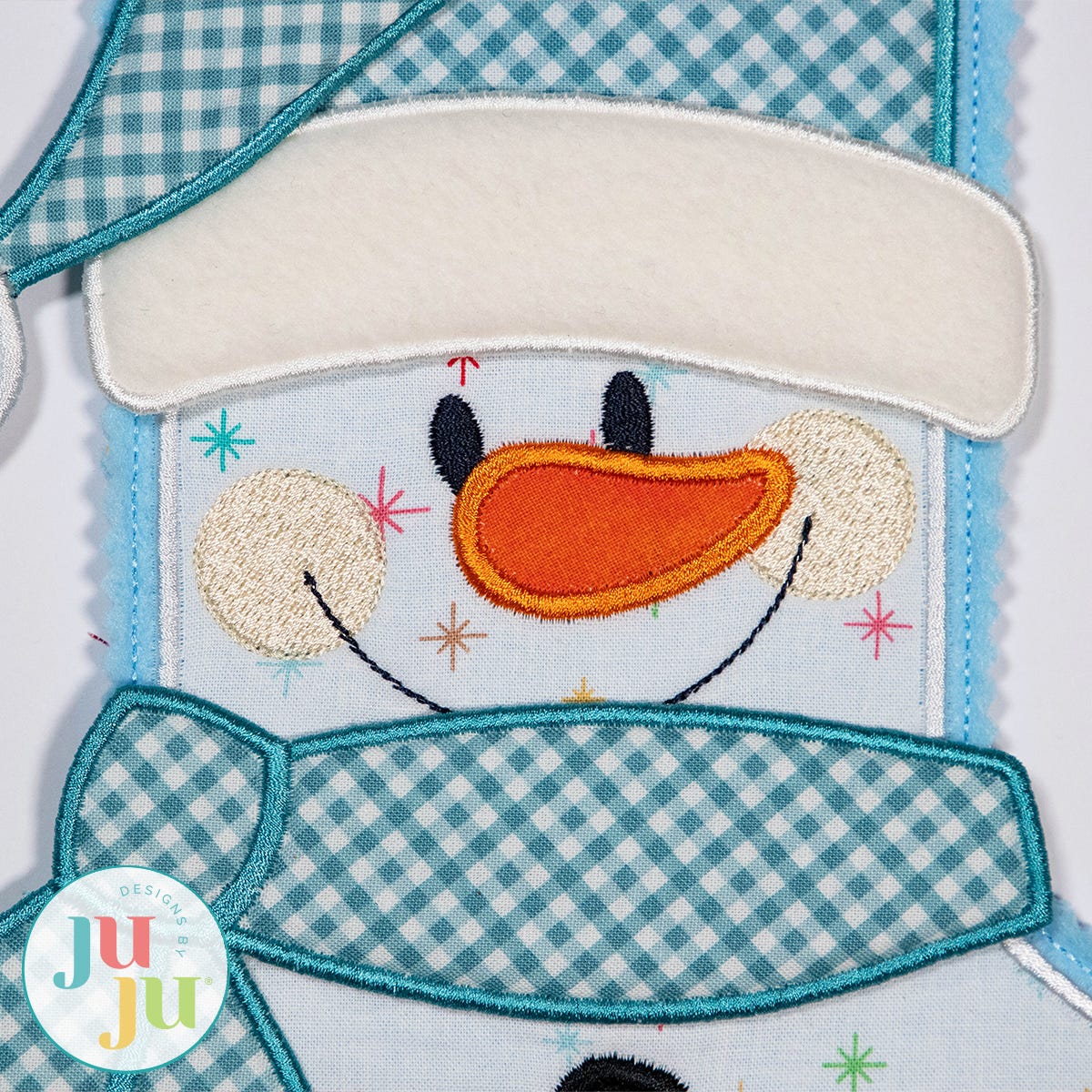 In The Hoop Penguin and Snowman Stockings Project