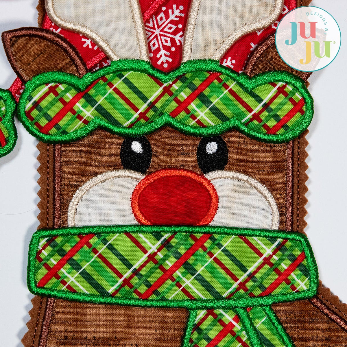 In The Hoop Santa and Rudolph Stockings Project
