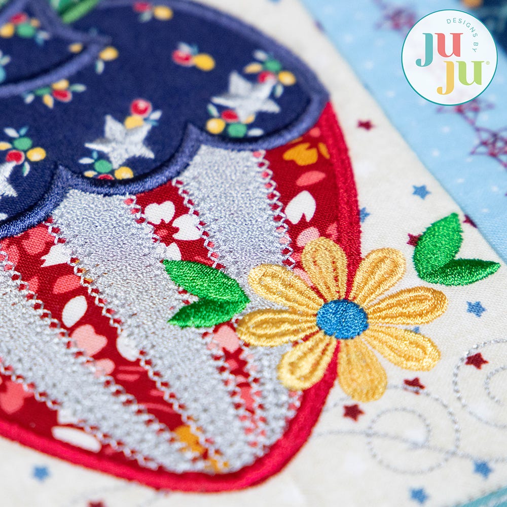 In The Hoop Star Spangled Stitches Project Set 1