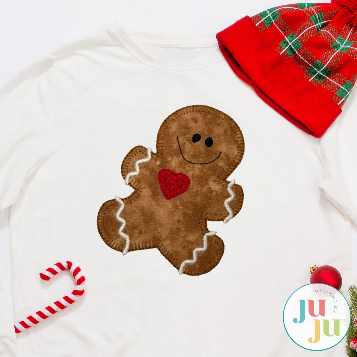 Joy and Whimsy Blanket Stitch Applique Embroidery Set 1