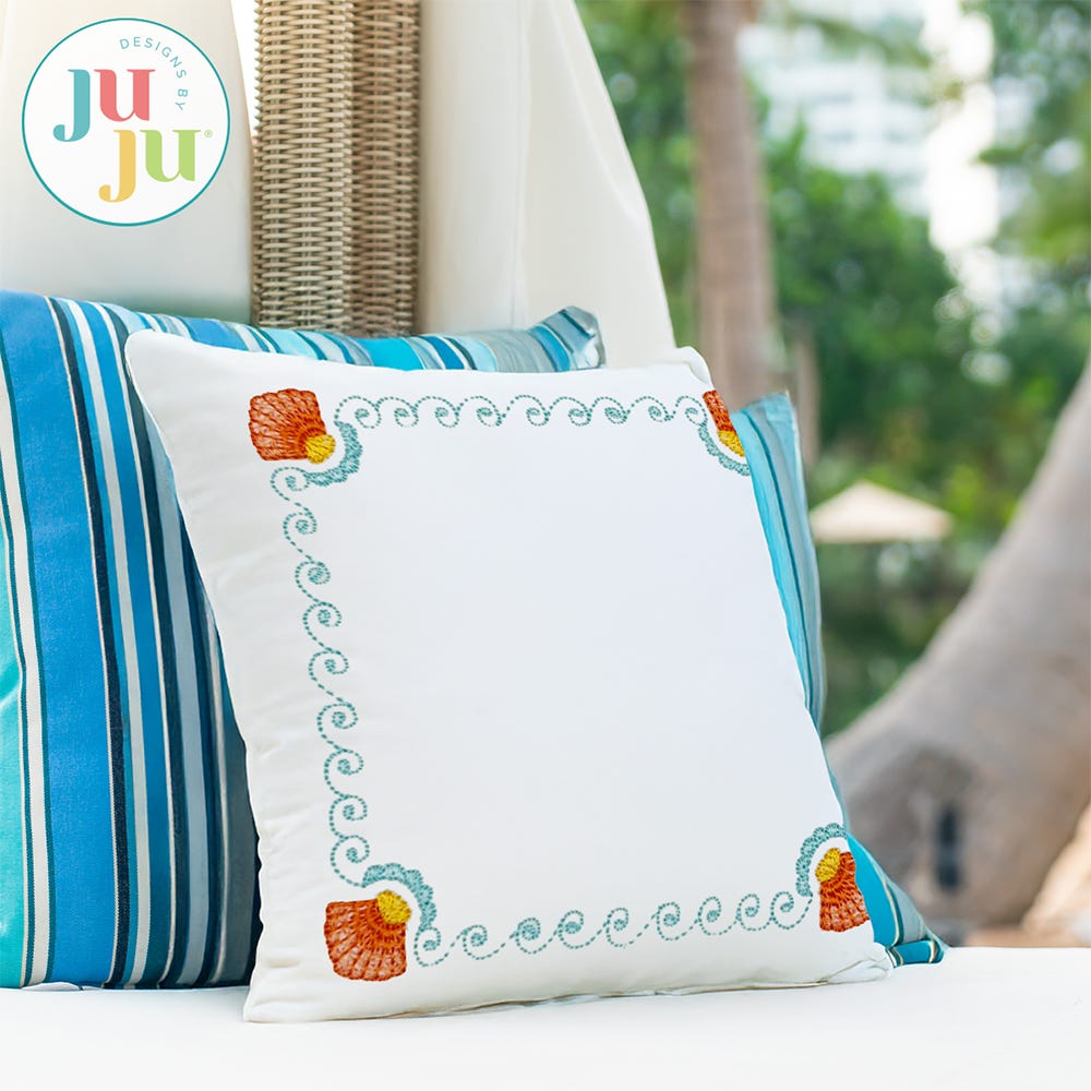 Sea Life 2 Embroidery Set