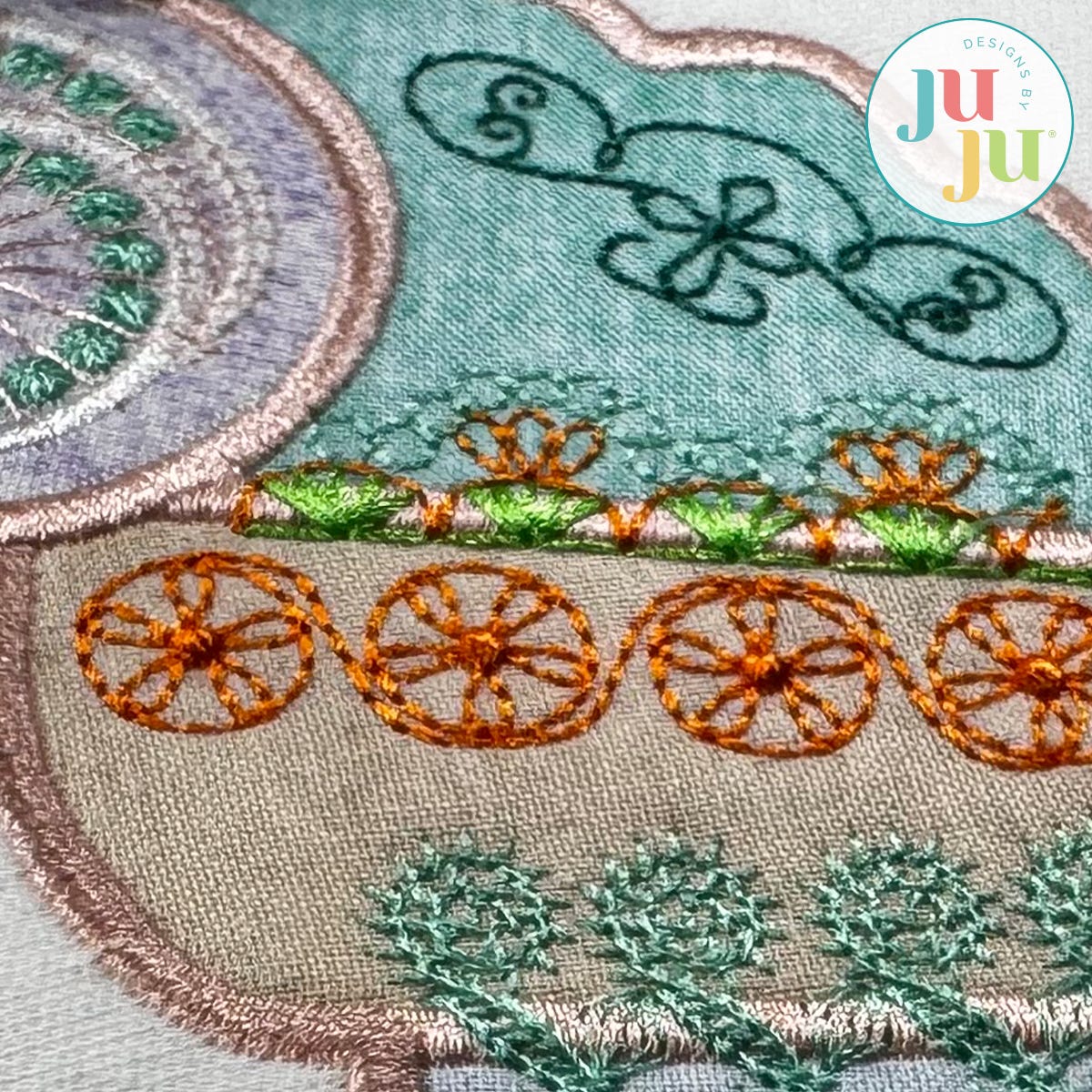 Sea Life Applique Embroidery Set 2