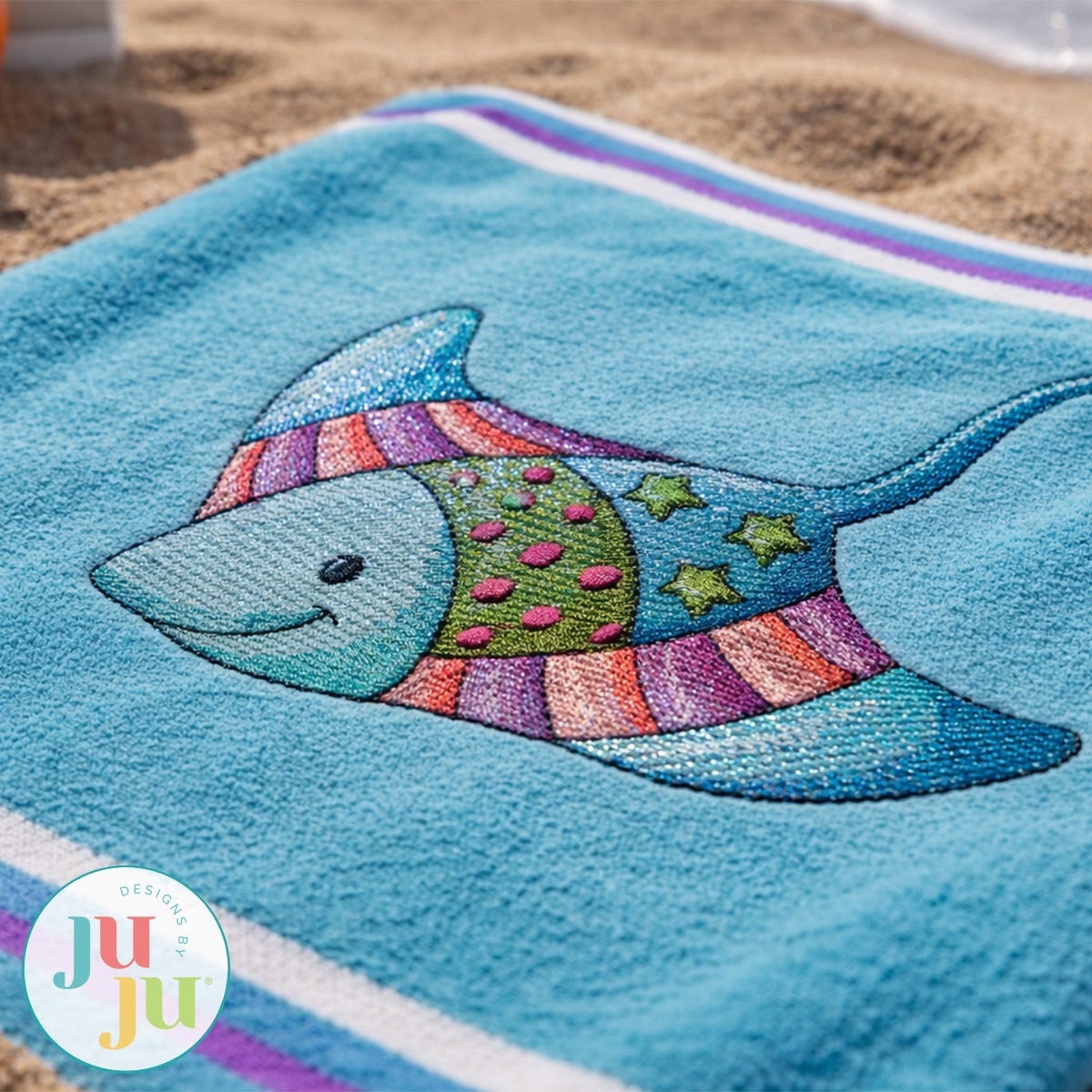 Sparkling Sea Life Embroidery Set 1