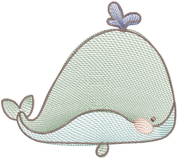 All The Critters Sketch 2 Machine Embroidery Designs by JuJu