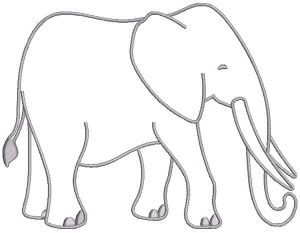 Animal Silhouettes Digital Machine Embroidery Designs by JuJu