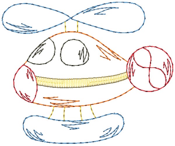 Around Town Vintage Stitch Machine Embroidery Designs by JuJu