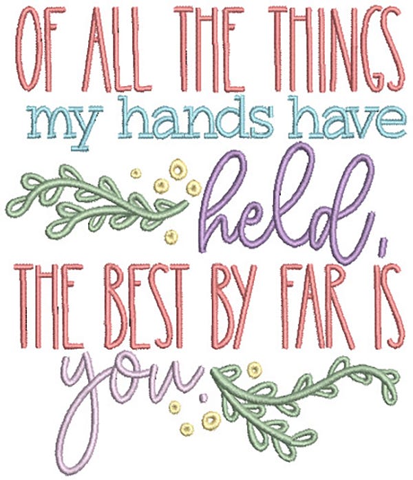 Baby Blessings 12 | Machine Embroidery Designs by JuJu