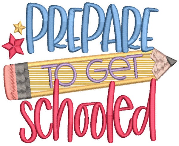 Back To School Word Art