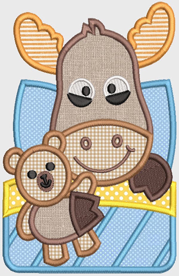 Bedtime Snuggles Machine Embroidery Designs by JuJu