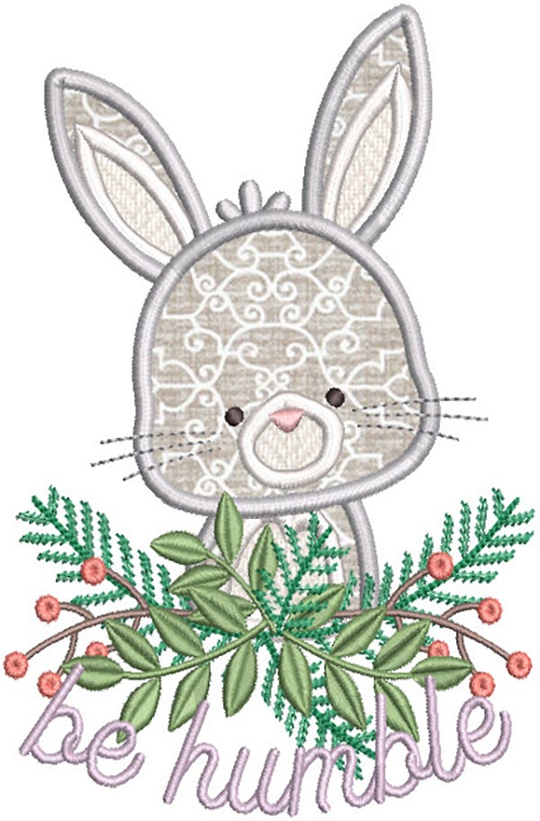 Be Kind Critters Applique Digital Embroidery Machine Designs by JuJu