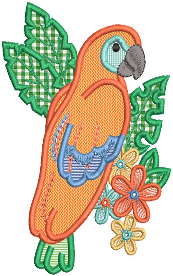 Birds Applique 2 | Machine Embroidery Designs by JuJu