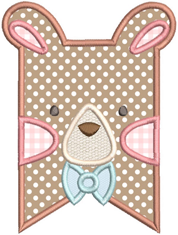 Boy Woodland Animal Flags Machine Embroidery Designs By JuJu