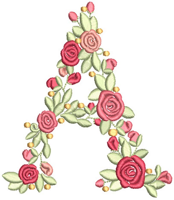 Candace Monogram | Machine Embroidery Designs by JuJu