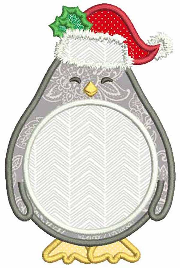 Christmas Monogram Frames 2 Machine Embroidery Designs by JuJu