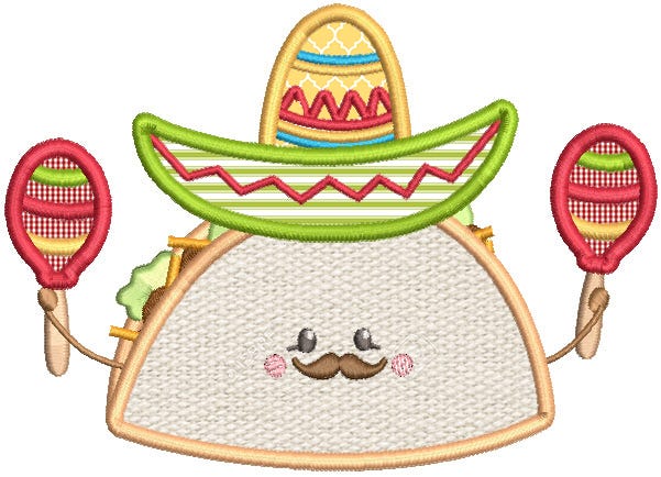 Cinco de Mayo Machine Embroidery Designs by JuJu