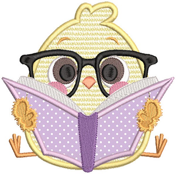 Cute Chicks Applique Digital Embroidery Designs by JuJu