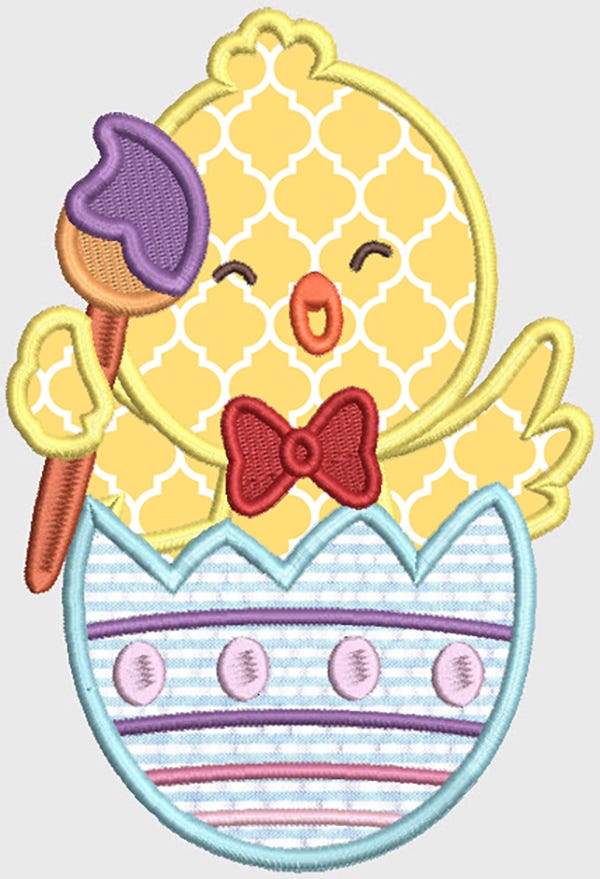 Cute Easter Friends Digital Machine Embroidery Designs by JuJu 