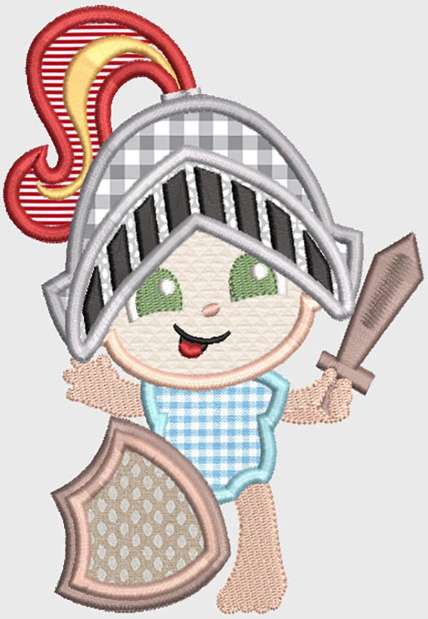 Cute Kingdom Pals Machine Embroidery Designs by JuJu