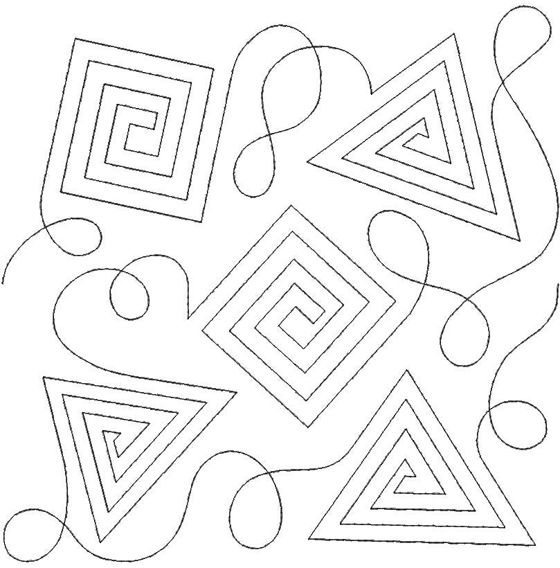 Cyclone End-to-End Quilting | Machine Embroidery Designs by JuJu