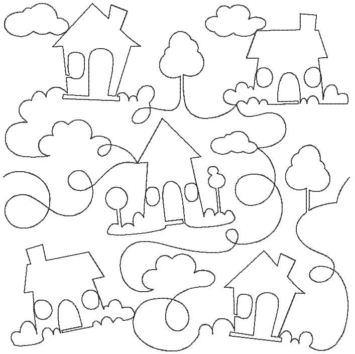 Home Sweet Home End-to-End Quilting | Machine Embroidery Designs by JuJu