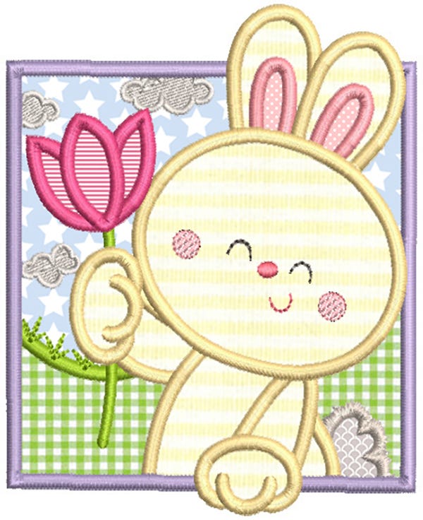 Easter Squares 2 Machine Embroidery Designs By JuJu
