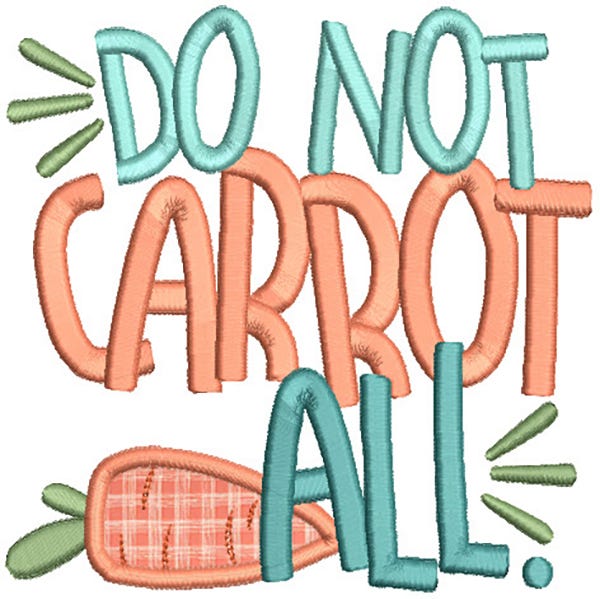 Easter Word Art 6 Machine Embroidery Designs by JuJu