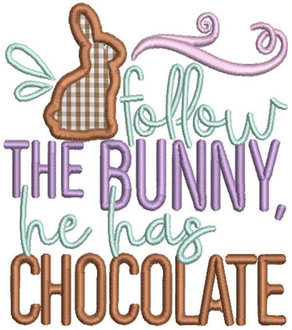 Easter Word Art 7 Machine Embroidery Designs by JuJu