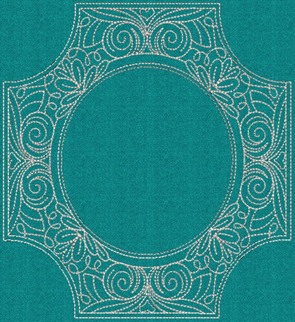 Empty Corners Quilt Squares Machine Embroidery Designs by JuJu