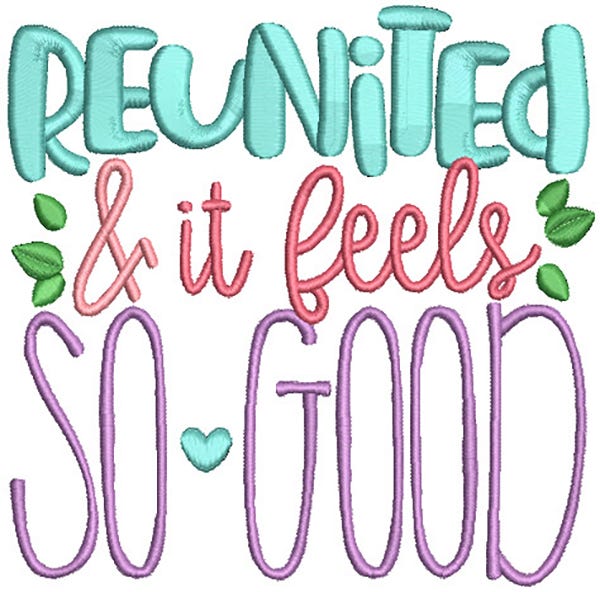 Family Reunion Sayings 2 Machine Embroidery Designs by JuJu