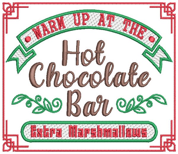 Farm Fresh Christmas 10 | Machine Embroidery Designs by JuJu