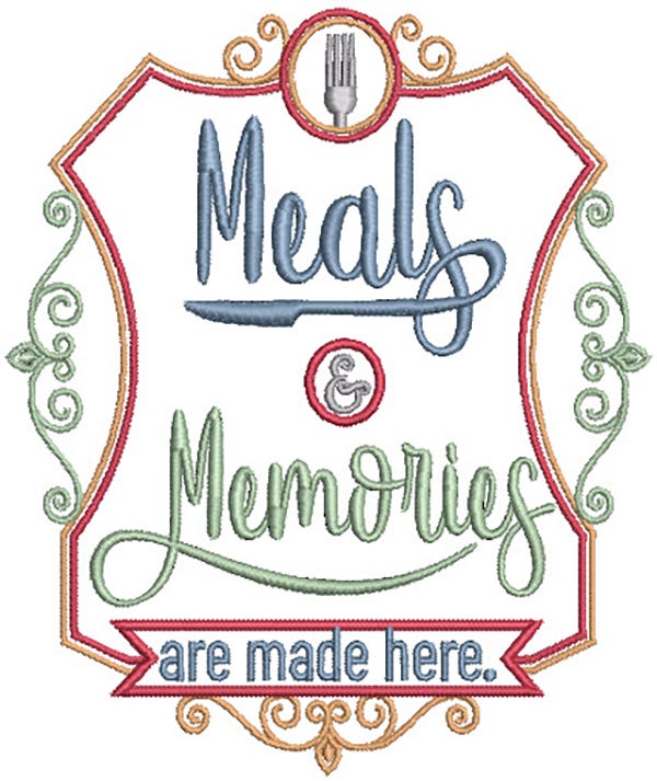 Farm Fresh Kitchen 2 Digital Machine Embroidery Designs by JuJu