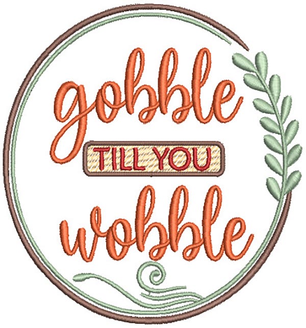 Farm Fresh Thanksgiving 1 | Machine Embroidery Designs by JuJu