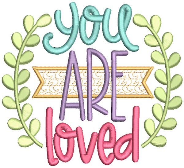 Feel Good Word Art 2 Digital Machine Embroidery Designs by JuJu