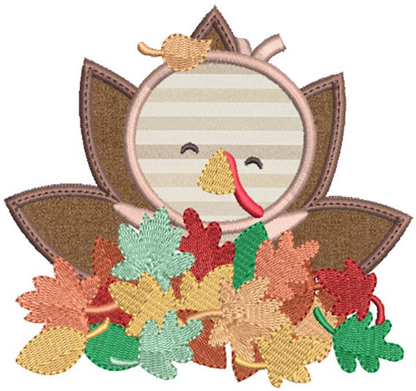 Festive Turkeys 2 | Machine Embroidery Designs by JuJu