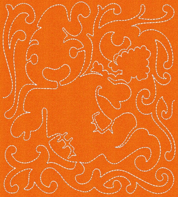 Free Motion Halloween Blocks Machine Embroidery Designs by JuJu